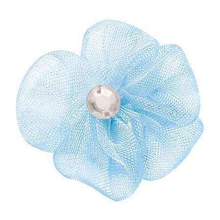 Yao Ming tejido a mano 3cm cinta flor horquilla accesorios decorativos DIY hecho a mano material de producción creativa cinta flor