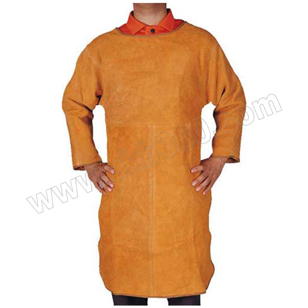 金黄色长袖反穿围裙WELDAS/威特仕44-1847XL 100cm