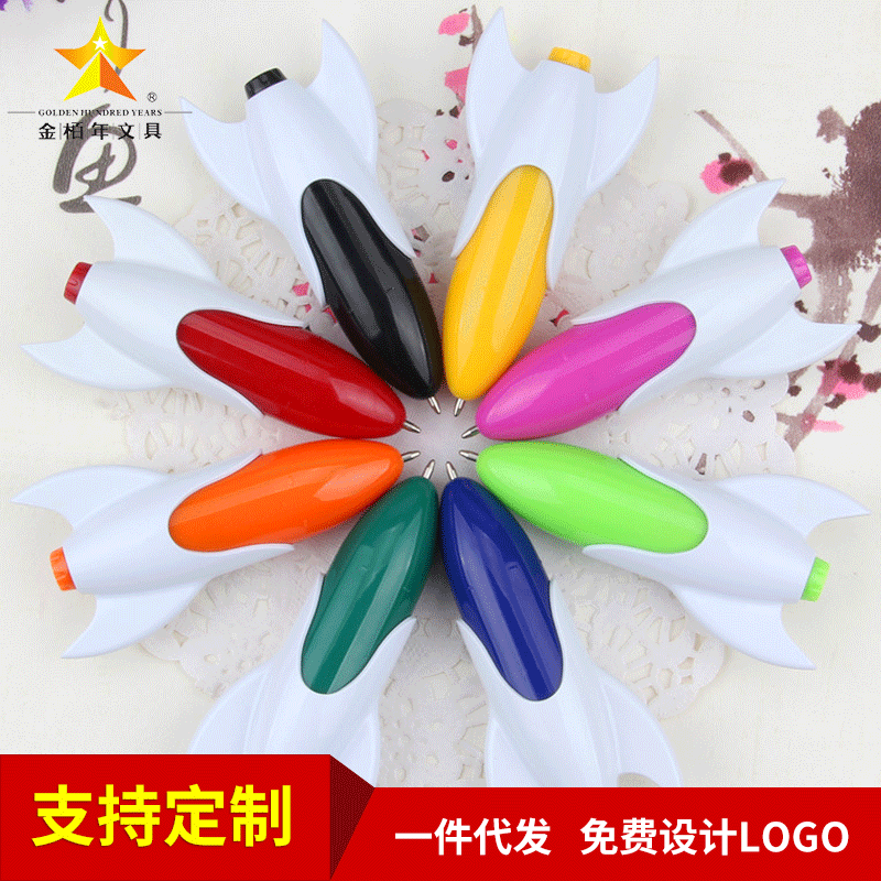 Manufactor supply Cartoon Roller ball pen originality rocket aircraft modelling lovely Roller ball pen student Supplies ball pen