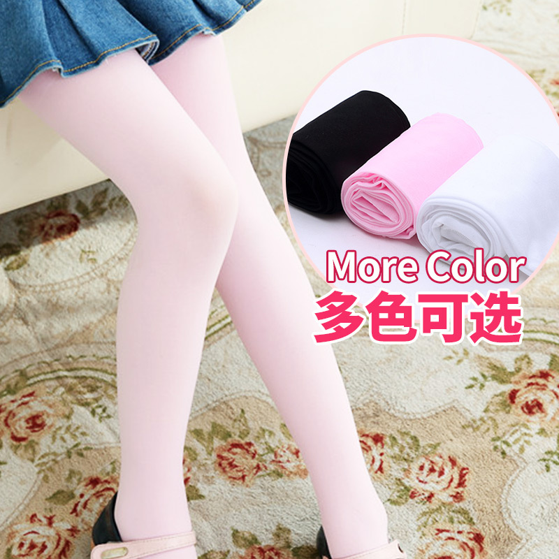 Girls Leggings Velvet Children pantyhose High elastic girl Backing tights student Dance socks wholesale