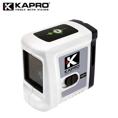 KAPRO开普路磁性激光水平仪 绿光十字2线迷你投线标线仪打斜线