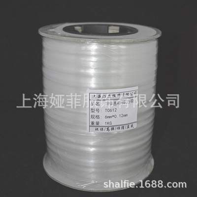 Manufactor goods in stock supply 6mmTPU Transparent elastic band, 1/4 "silica gel rope Scrub Transparent straps