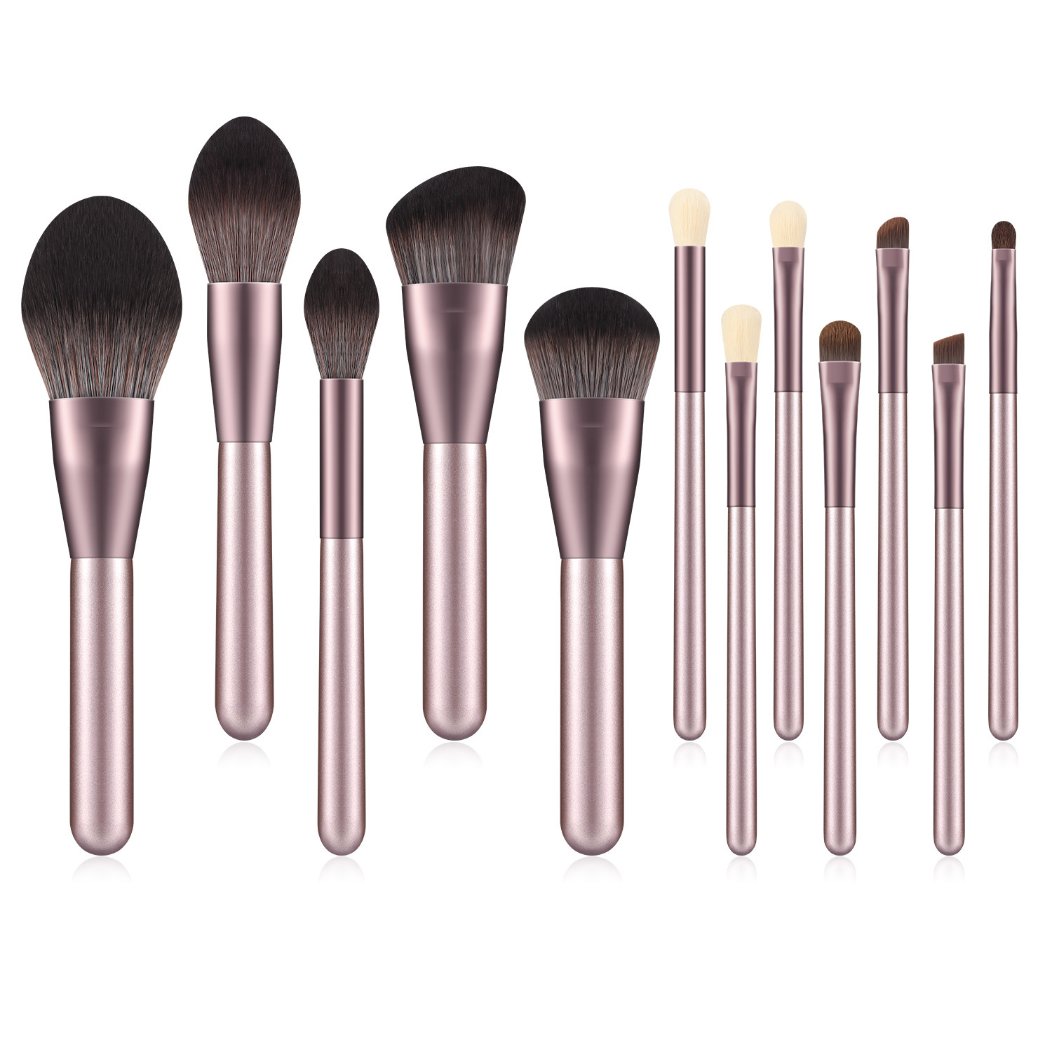 Vintage 12 Purple Makeup Brushes Beauty Tools Set Wholesale Nihaojewelry
