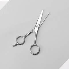 大小圈帶尾鬍鬚剪 鬍子剪刀 美容剪刀 圓頭鼻毛剪 批發