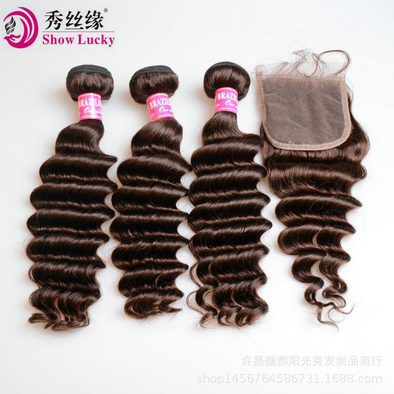 Brazilian human hair wear loose deep