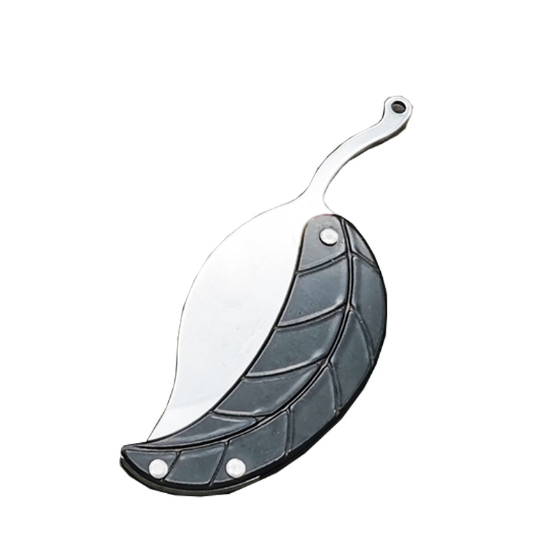 Fábrica en stock al por mayor cuchillo plegable de acero inoxidable cuchillo plegable creativo mini regalo cuchillo hoja cuchillo