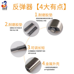 Factory Direct Selling Cabinet and Wardrobe Door Stainless Steel Spring Back Magnetic Handle No Installation Required Drawer Pull Press Back Door Magnet