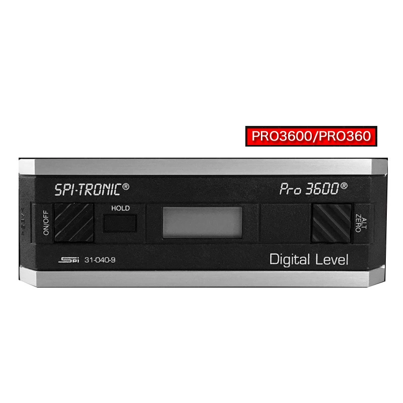 США SPI Диапазон измерения 0-360 °/0.1 ° Цифровой угловой измеритель PRO360 Угломер