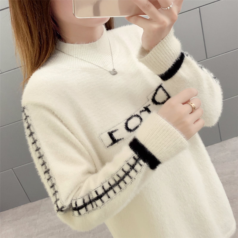 Pull femme en Faux velours - Ref 3414245 Image 13