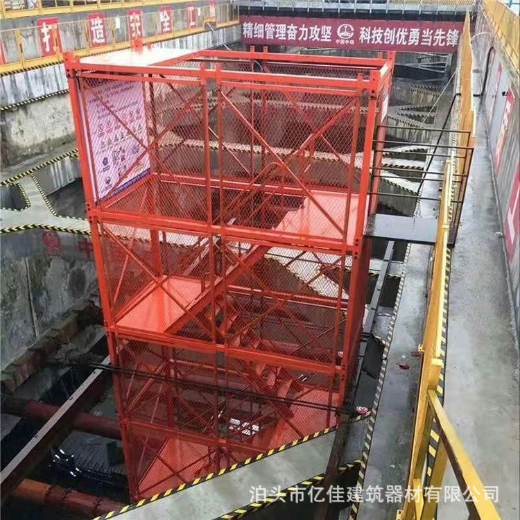 厂家直销基坑梯笼 安全爬梯 施工框架式梯笼 重型梯笼 人行马道