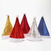 RM263 Light Seecies Hat Christmas Double Round Sequenant Hat color Multiple Christmas Hats randomly shipped