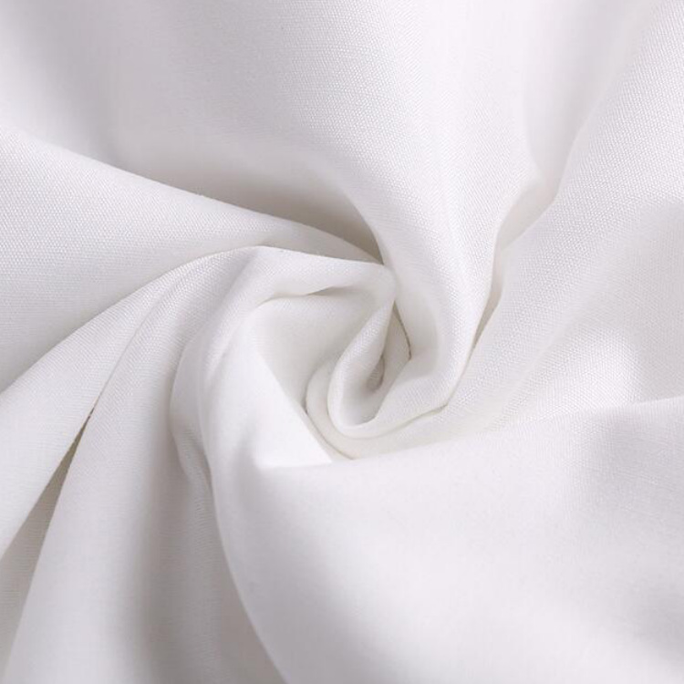 厂家现货TC涤棉44寸白色米色 服装腰里口袋布 箱包里布玩具用布等