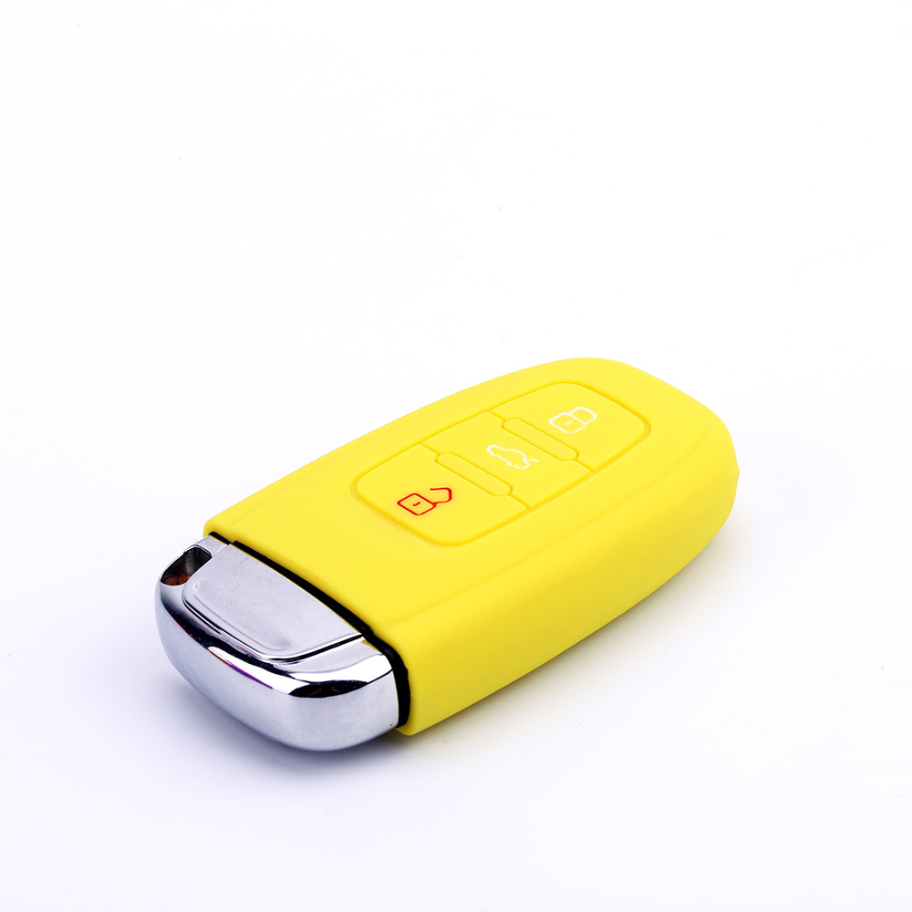 For Audi A6L RS6 RS7 silicone key case R8 S8 key case RS5S4 remote control case Silica ge