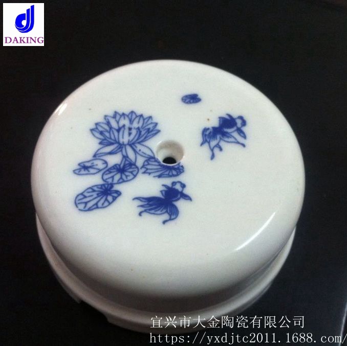 氧化铝陶瓷 出售陶瓷接线盒 陶瓷灯座 陶瓷异形件