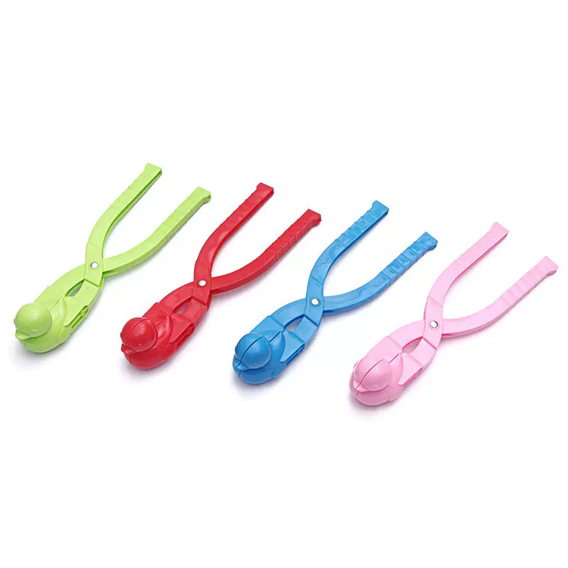 新一代滑雪夹球器 挖沙工具塑料雪球夹 儿童玩具雪球夹厂家批发