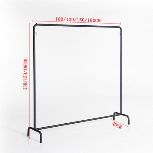 Ironware clothing store display rack floor standing hanger women's children's clothing store clothing display rack shopping mall special sale rack hat rack