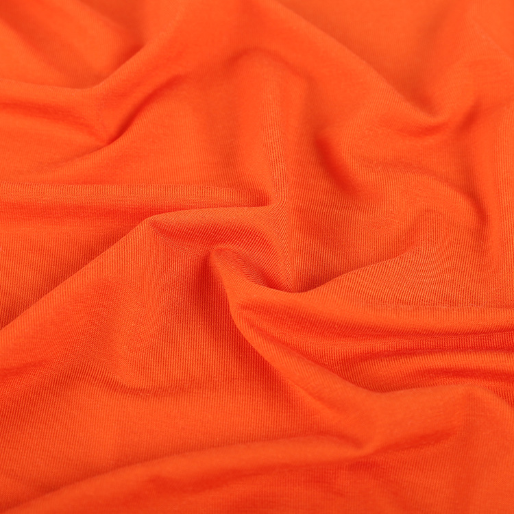 天丝棉氨纶汗布 高弹力单面T恤汗布 纬编单面布睡衣家居服面料