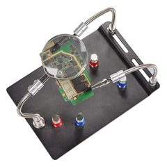Magnetic magnifying glass repair fixture multi-functional repair platform motherboard circuit fixing tool mobile phone repair fixture