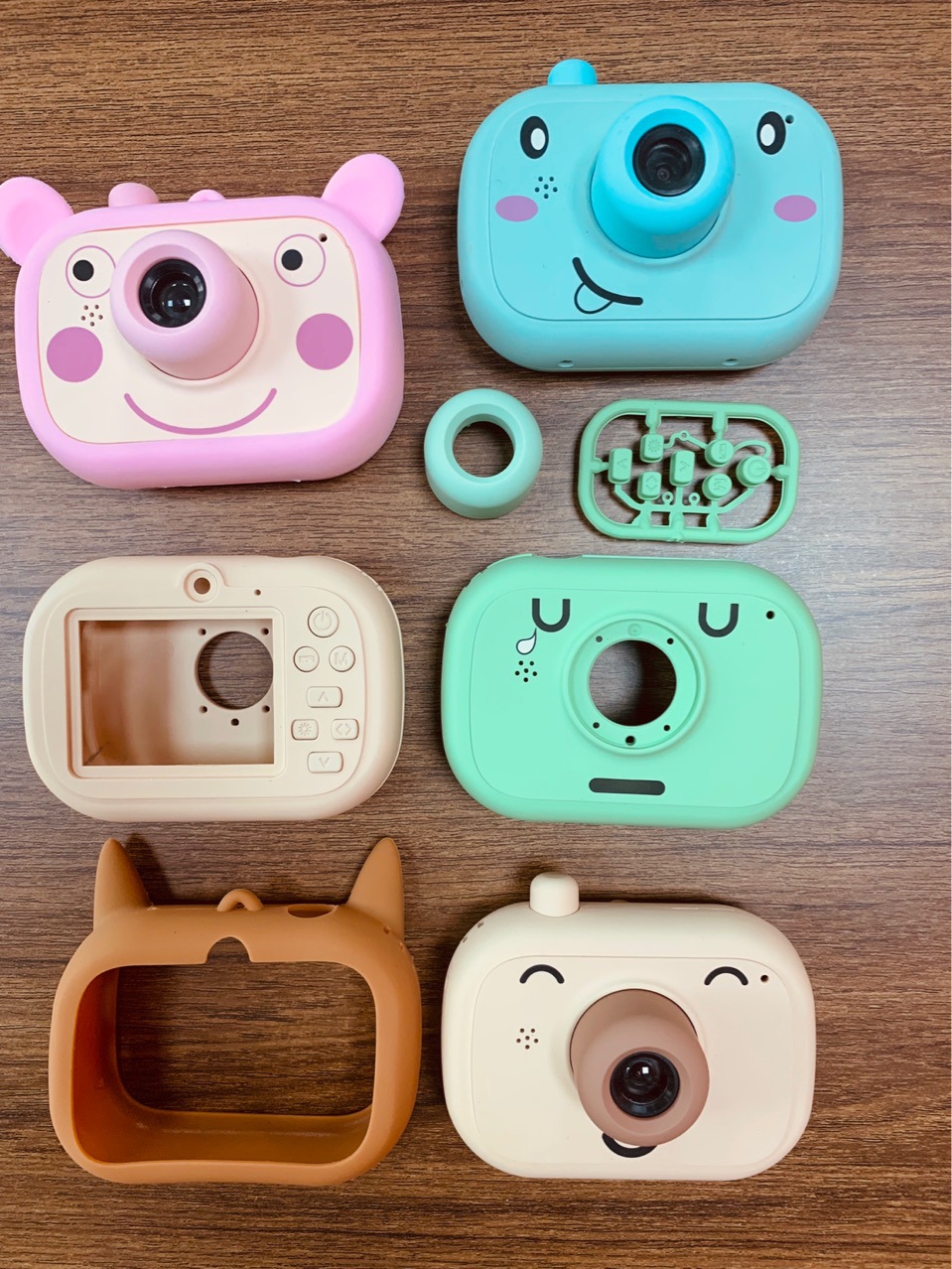 儿童数码相机外壳方案PCBA套料外壳配件套件