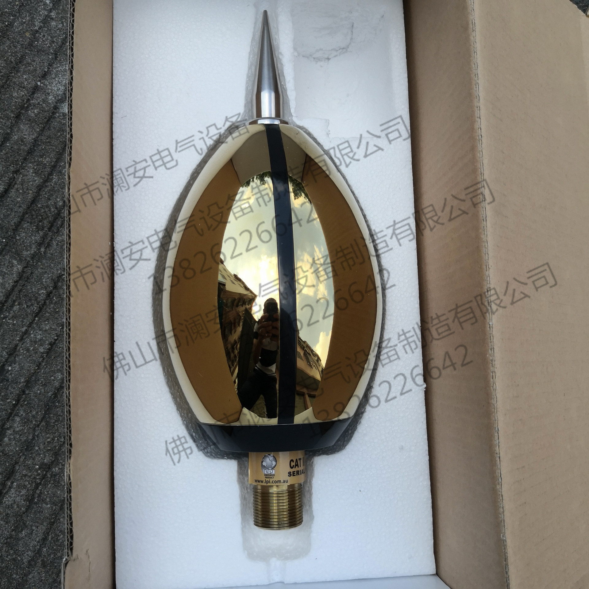 澳大利亚LPI|提前放电避雷针ESE60|ESE45桥梁提前放电避雷针