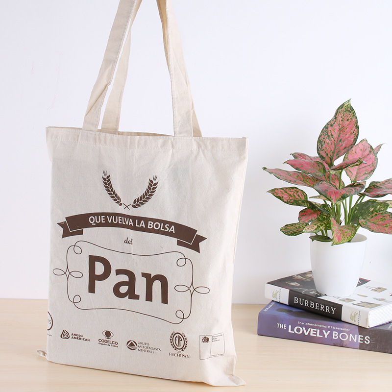 亚麻棉创意个性学生手提袋批发单肩购物袋外卖袋收纳帆布袋定制