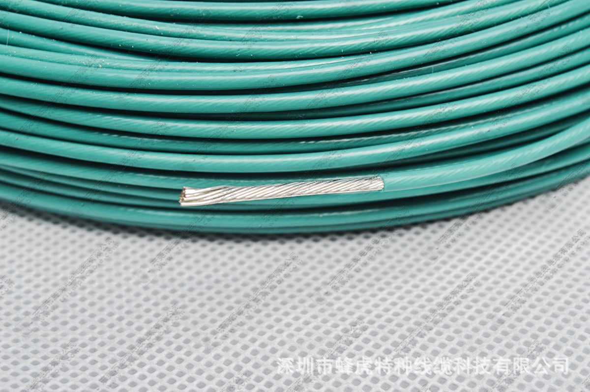高温精密仪器用线 耐强酸，强碱，耐腐蚀19/0.18多股铜丝现货