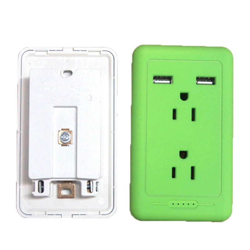 Yuadon двойной USB американская настенная розетка, производитель, 15A европейско-американская сертифицированная настенная розетка
