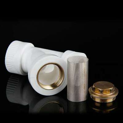 Manufactor Direct selling thickening y-type ppr filter 20 25 32 40 50ppr Fusion Tube parts