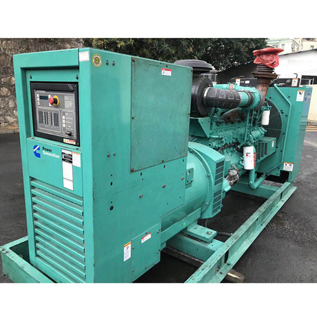 二手发电机组300KW个人转让 应急备用300kw康明斯柴油发电机组