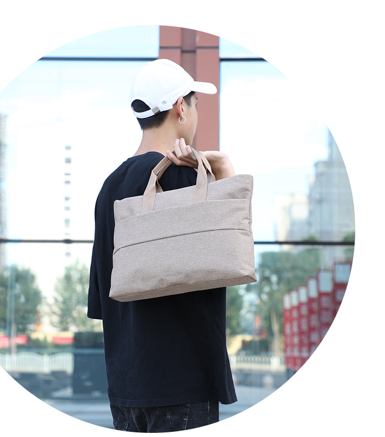 Wholesale of laptop bags with logo customization, portable inner bag, 14/15.6-inch ultra-thin briefcase for men undefined
