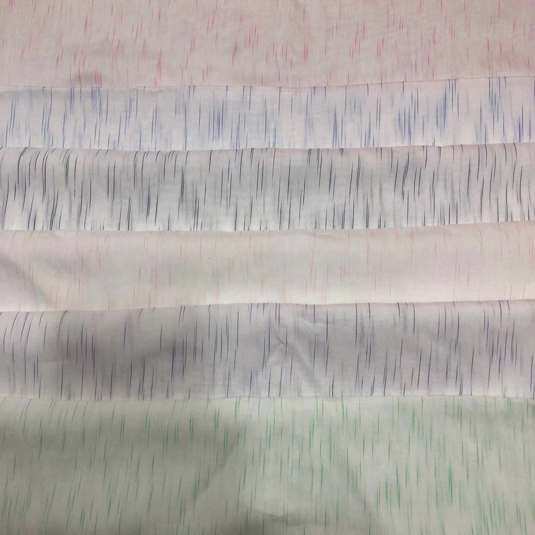 锦麻提花夏款面料色织薄款连衣裙布料长袍料裙裤复古