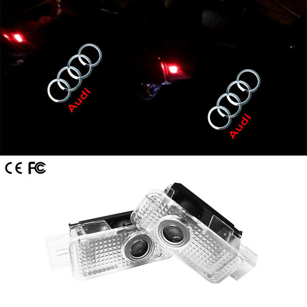 迎宾灯 适用于奥迪迎宾灯 A4L/A5/A6L/A7/A8L/Q3/Q5/Q7 投影灯led