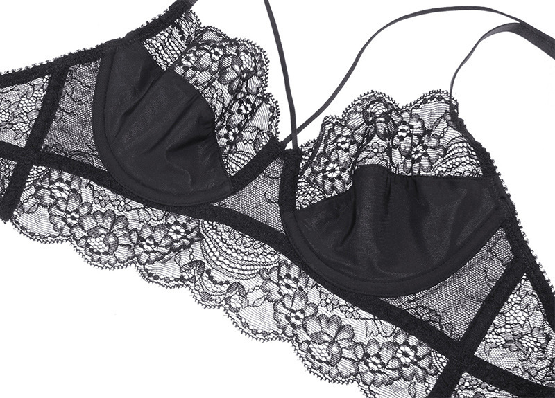 sexy ultra-thin lace underwear set NSCL9215