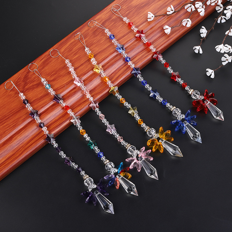 Yiwu River crystal Jewelry Produce transparent Octagonal beads have more cash than can be accounted for Pendant DIY crystal Pendants Jewelry Accessories