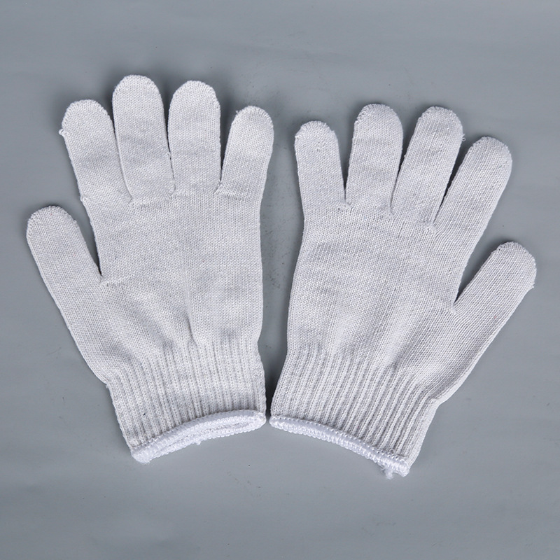 550g灯罩棉劳保手套线手套劳保用品临沂白手套纱手套工作手套