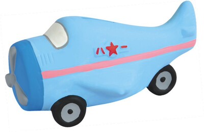 陶瓷彩绘 新款陶瓷白胚diy彩绘储钱罐 定制批发交通工具陶瓷公仔