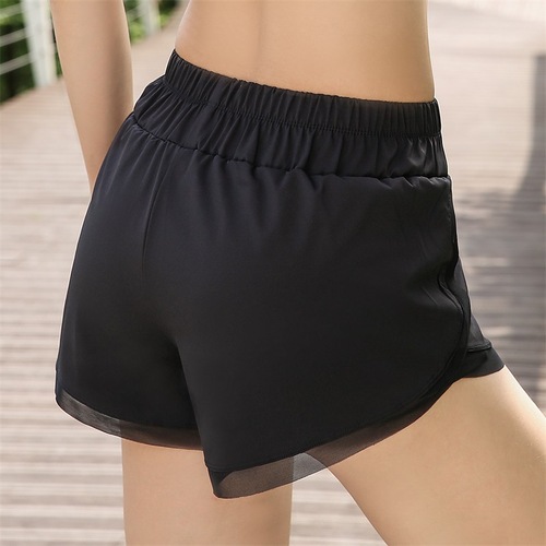 professional sports yoga shorts women running quick dry fitness anti light loose pants Yoga