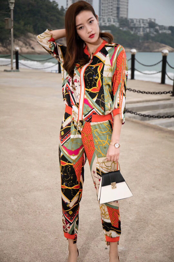 Costume femme en Mélange de coton - Ref 3334026 Image 4