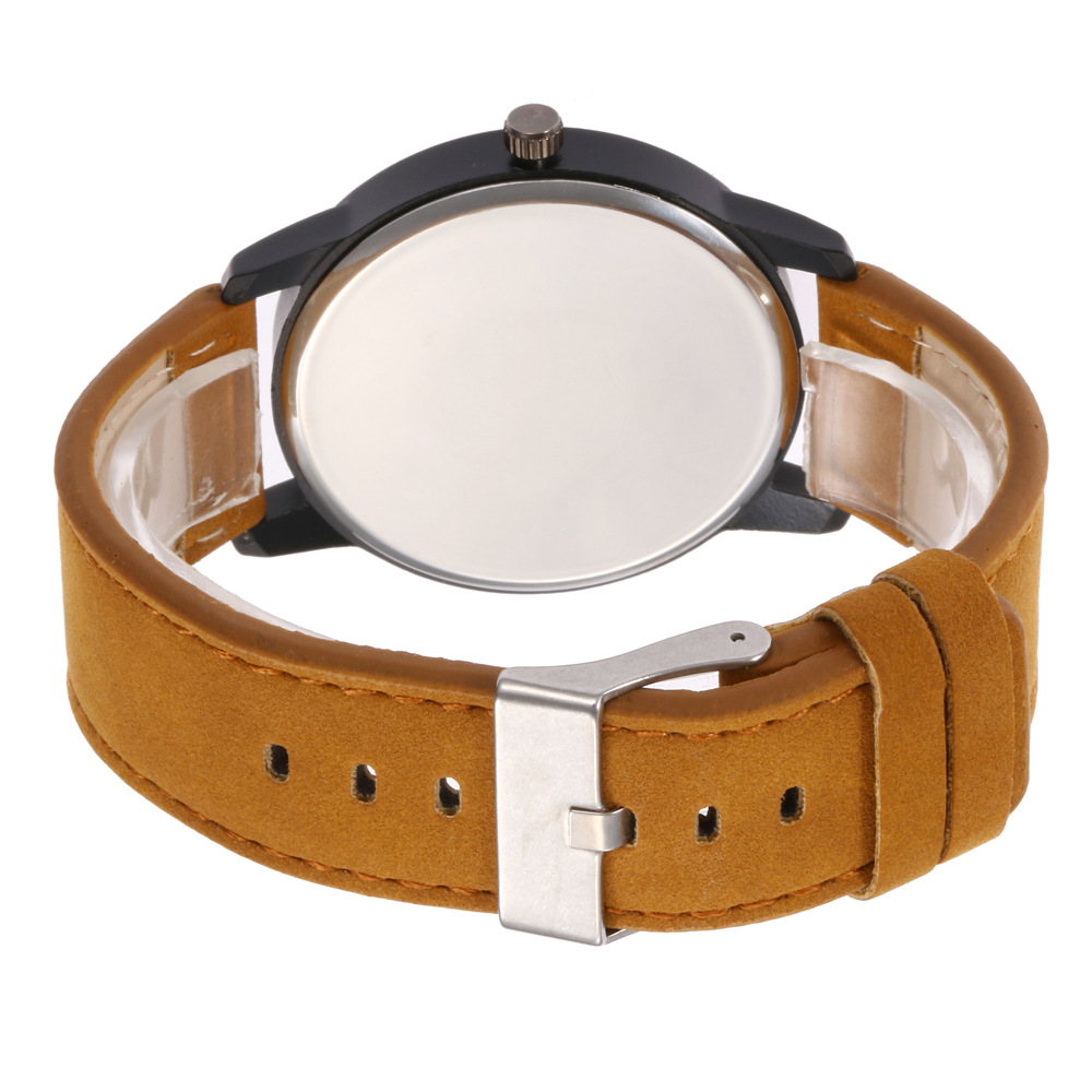 Grand Cadran Style Sportif Simple Ceinture Givrée Quartz Montre De Sport Pour Hommes En Gros Nihaojewelry display picture 8