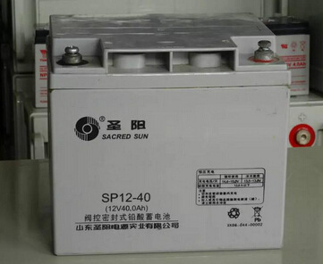 圣阳蓄电池12V40AH 圣阳SP12-40 EPSUPS电源 蓄电池联保