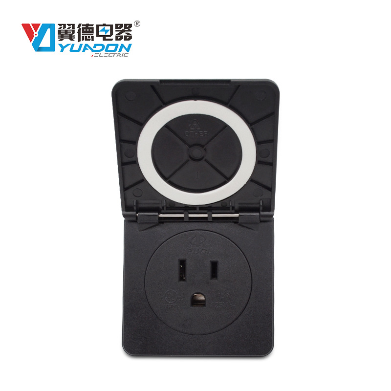 IP44美规工业防水插座美标加拿大户外防水防漏电防尘通信电源插座