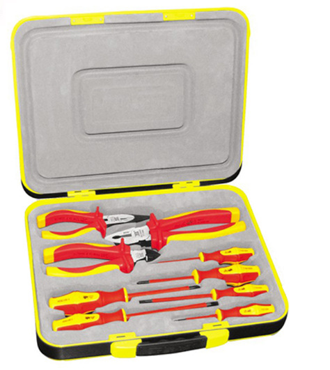 波斯工具9件套VDE绝缘耐压工具BS518009