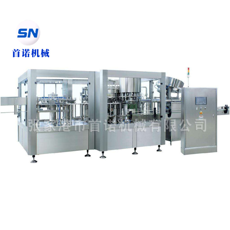 首诺机械厂家定制液体灌装机 直线式液体灌装机