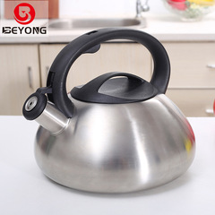 碧優不鏽鋼鳴音燒水壺歐式咖啡泡茶鳴笛煮水壺kettle跨境經典加厚