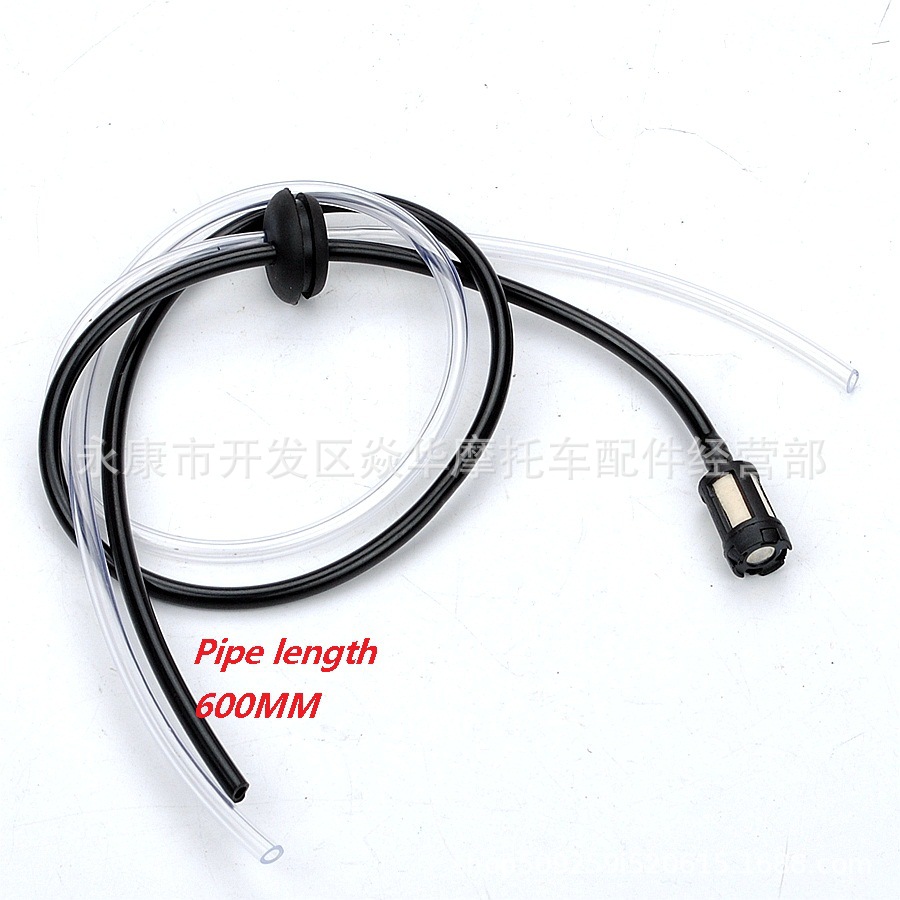 22-52CC 미니 오토바이 ATV ATV 정원 도구 흡입 및 배수 파이프 오일 필터 잔디 깎는 기계 체인은 보편적으로 보았다