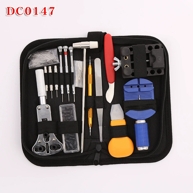 Watch repair, tools set, watch strap, 144 pieces