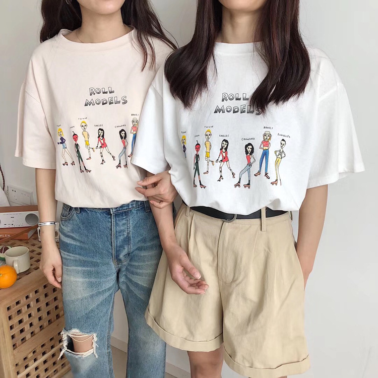 T shirt femme CHUAN YU en Coton - Ref 3314647 Image 1