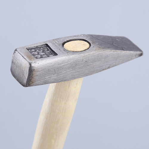 Wholesale Lambo Road No. 45 steel fitter's hammer construction electrician flat head hammer 200g labor-saving wooden handle fitter's hammer