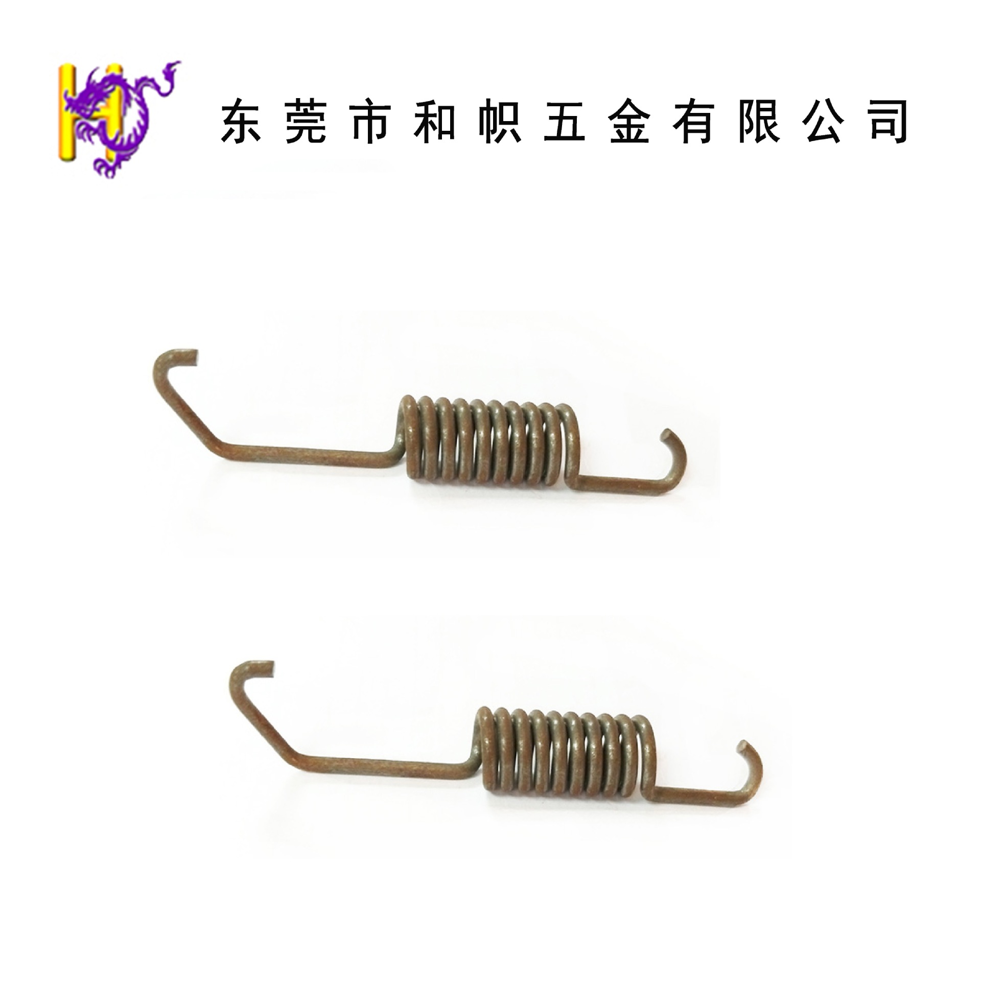 碳钢镀锌德式钩英式钩大线径精密拉伸弹簧非标准件双钩拉簧-阿里巴巴