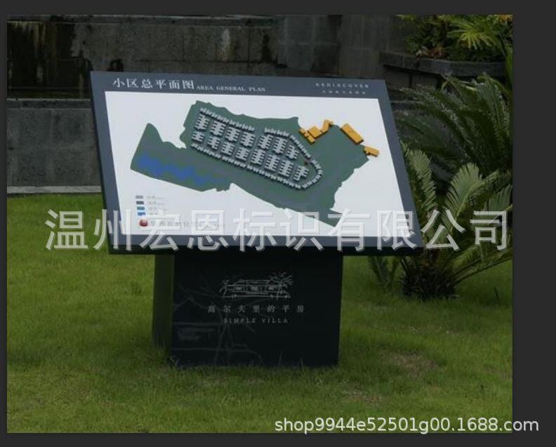 各类导视系统户外标识牌道路导视牌景区标识牌园林导视牌景观